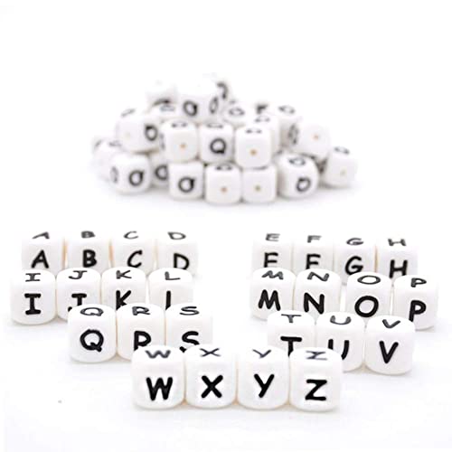 Silikon Alphabet 26 Buchstaben Perlen 12mm 100pc Silikon Perlen für Schmuck Schlüsselkette Machen Silikon Alphabet 26 Buchstaben Perlen 12mm 100pc Silikon Perlen für Schmuck Schlüsselkette Machen von Kojoon