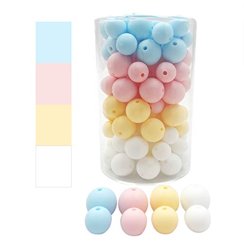 Silikon Runde Perlen 12mm 15mm 80pc Silikon Bulk Loosing Perlen für DIY Schmuck Silikon Runde Perlen 12mm 15mm 80pc Silikon Bulk Loosing Perlen für DIY Schmuck von Kojoon