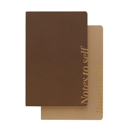 Kokonote Notizbuch klein A5 Almond Mocha 2er Pack Notizbücher A5-1 Notizbuch Dotted 1 Notizbuch Blanko - Notizblock A5 Kokonote Notizbuch klein A5 Almond Mocha 2er Pack Notizbücher A5-1 Notizbuch Dotted 1 Notizbuch Blanko - Notizblock A5 von Kokonote