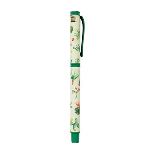 Kokonote Botanical Cacti Ball Kugelschreiber Schwarz - Kugelschreiber Hochwertig Cooler Stift mit Geschenkbox - Tintenroller von Kokonote