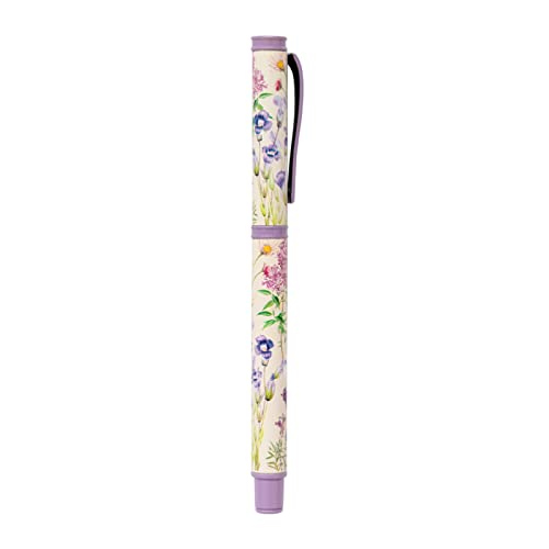 Grupo Erik Botanical Wild Flowers Kugelschreiber Schwarz - Kugelschreiber Hochwertig Cooler Stift mit Geschenkbox - Tintenroller von Kokonote