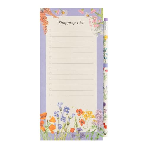 Grupo Erik Notizblock Klein Wild Flowers - Einkaufsliste Magnetisch Kühlschrank - Notizzettel To Do Liste Block Grupo Erik Notizblock Klein Wild Flowers - Einkaufsliste Magnetisch Kühlschrank - Notizzettel To Do Liste Block von Grupo Erik
