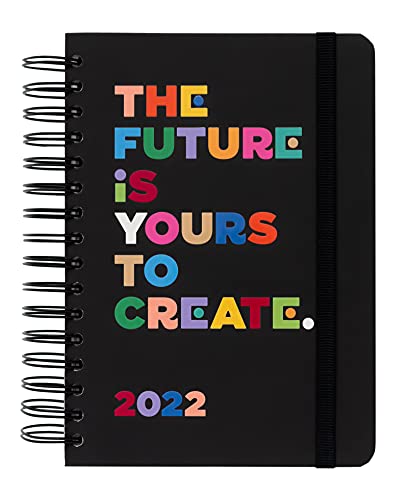 Kokonote Terminkalender 2022 A5 - The Future Is Yours To Create Terminplaner 2022 Ringbuch A5 - Kalender 2022 A5 von Kokonote