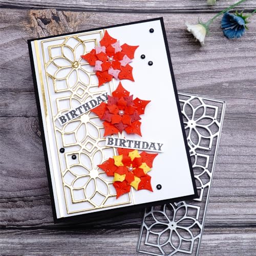 Kokorosa Milieu Stanzformen für Scrapbooking, Metall-Stanzformen zum Basteln, Stanzformen für Kartenherstellung, geeignet für Party, Hochzeit, Urlaub usw. (04) von Kokorosa