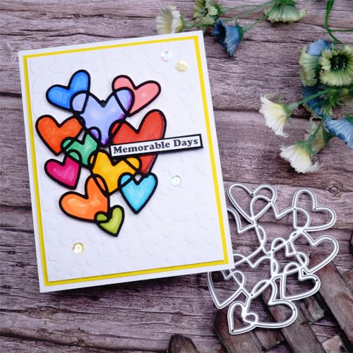 Kokorosa Metall-Stanzformen für Scrapbooking und Kartenherstellung - Kunst-Stanzformen zum Basteln für Party, Hochzeit, Urlaub (09) von Kokorosa