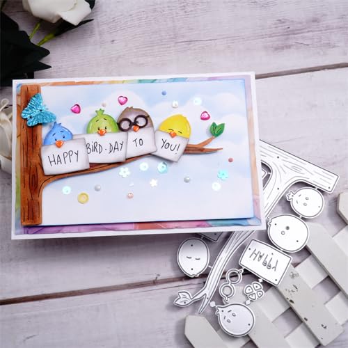 Kokorosa Metall-Stanzformen für Scrapbooking und Kartenherstellung - Kunst-Stanzformen zum Basteln für Party, Hochzeit, Urlaub (13) von Kokorosa