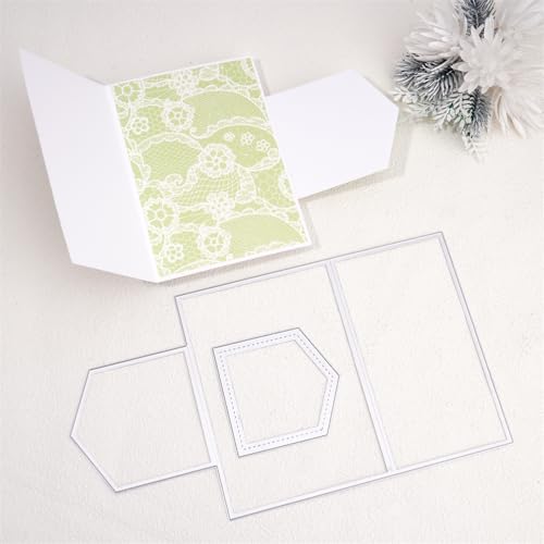 Kokorosa Stanzformen für Scrapbooking, Einladungen, Metall-Stanzformen zum Basteln, Stanzformen für Kartenherstellung, geeignet für Party, Hochzeit, Urlaub usw von Kokorosa