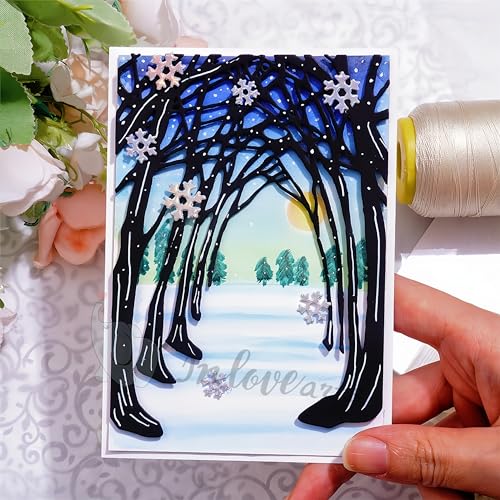 Kokorosa Scrapbooking-Stanzformen, Life Moments Kunst-Stanzformen, Metall-Stanzformen zum Basteln, Stanzformen für Kartenherstellung, geeignet für Party, Hochzeit, Urlaub usw. (12) von Kokorosa