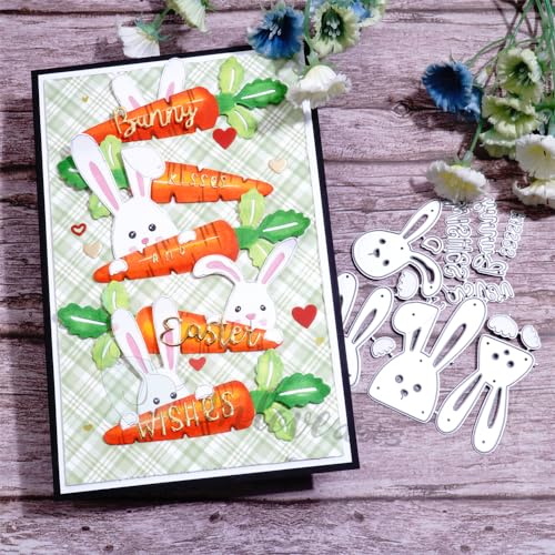 Kokorosa Metall-Stanzformen für Scrapbooking, Ostern, 13 x 10 cm von Kokorosa