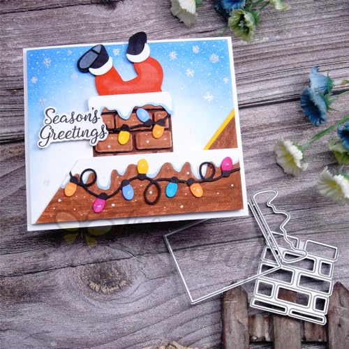 Weihnachts-Stanzformen für Kartenherstellung, Metalldekoration, Stanzformen, Winterkarten, geeignet für Feiern, Hochzeiten, Partys, Scrapbooking, Basteln, Heimwerken (20) von Kokorosa