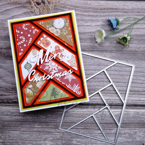 Kokorosa Weihnachts-Stanzformen für Kartenherstellung, Metalldekoration, Stanzschablonen, Winterkarten-Stanzformen, geeignet für Feiern, Hochzeiten, Partys, Scrapbooking, Basteln, DIY (02) von Kokorosa