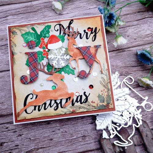 Kokorosa Metall-Stanzformen für Kartenherstellung, Winterkarten-Stanzformen, geeignet für Feiern, Hochzeiten, Partys, Scrapbooking, Basteln (27) von Kokorosa