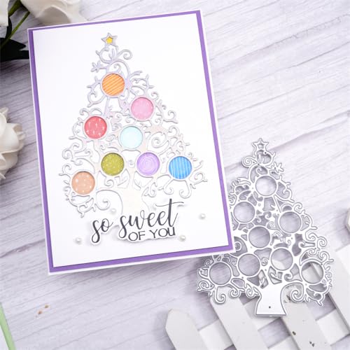 Kokorosa Weihnachts-Stanzformen für Kartenherstellung, Metalldekoration, Winterkarten-Stanzformen, geeignet für Feiern, Hochzeiten, Partys, Scrapbooking, Basteln (38) von Kokorosa