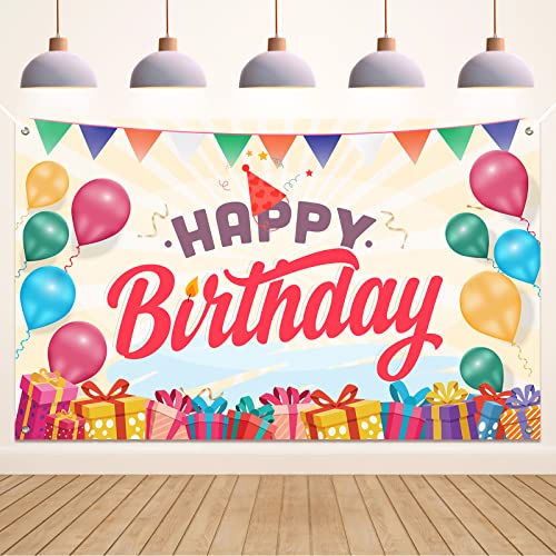 Koliphy Geburtstag Deko Banner, Happy Birthday Banner Gelb Geburtstagsdeko für Mädchen Jungen, Kind Stoff Geburtstagsbanner Dekoration Drinnen und Draußen Koliphy Geburtstag Deko Banner, Happy Birthday Banner Gelb Geburtstagsdeko für Mädchen Jungen, Kind Stoff Geburtstagsbanner Dekoration Drinnen und Draußen von Koliphy