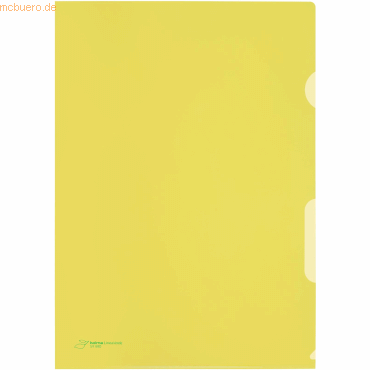 Kolma Sichthülle A4 PP AntiReflex VE=100 Stück gelb von Kolma