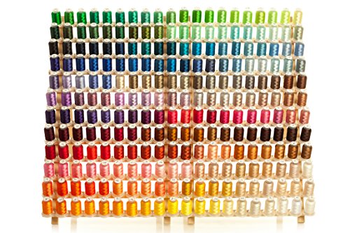 Kolors Embroidery Mega Kit 260 Spulen Polyester Stickmaschinengarn von Embroidex