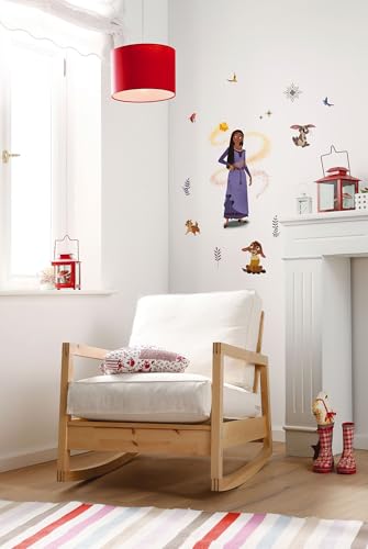 Disney Wish Wandtattoo - Stardust - Größe 50 x 70 cm - Wandsticker, Kinderzimmer, Rosas, Aufkleber, Bunt Disney Wish Wandtattoo - Stardust - Größe 50 x 70 cm - Wandsticker, Kinderzimmer, Rosas, Aufkleber, Bunt von Komar