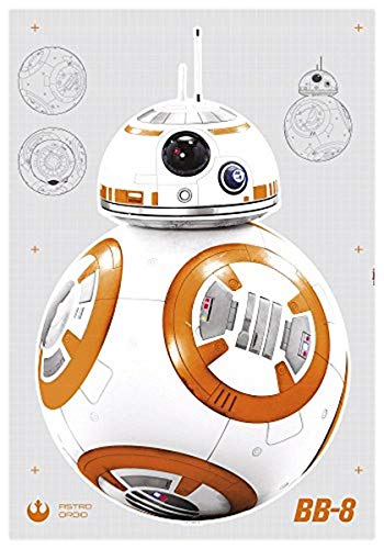 Komar Deco-Sticker | Star Wars BB-8 | Größe 100 x 70 cm, Wandtattoo, Kinderzimmer, Jugendzimmer, Sticker, Wandaufkleber, Wandgestellatung, Wandbild | 14726h Komar Deco-Sticker | Star Wars BB-8 | Größe 100 x 70 cm, Wandtattoo, Kinderzimmer, Jugendzimmer, Sticker, Wandaufkleber, Wandgestellatung, Wandbild | 14726h von Komar