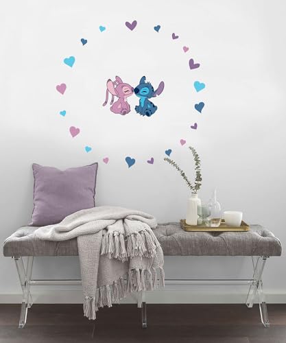 Komar Wandtattoo - Stitch and Angel Cutie - Größe 50 x 70 cm - Disney, Wandsticker, Kinderzimmer, Aufkleber, Bunt Komar Wandtattoo - Stitch and Angel Cutie - Größe 50 x 70 cm - Disney, Wandsticker, Kinderzimmer, Aufkleber, Bunt von Komar