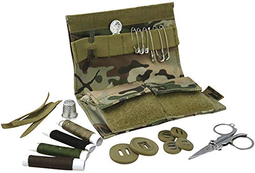 Tactical Military S95 Nähset 600d Tac-Poly Reparaturset BTP Camo Travel Pocket Field Camping von ReFineU