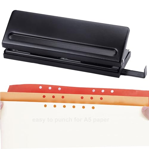 Kongming 6 Loch Locher Schwarz Metall Verstellbarer Abstände Binder Puncher mit 8 blatt stanzkapazität für A3 A4 A5 A6 B3 B4 B5 B6 B7 Größe 6 Ringbuch Tagesplaner Stammbuch Kongming 6 Loch Locher Schwarz Metall Verstellbarer Abstände Binder Puncher mit 8 blatt stanzkapazität für A3 A4 A5 A6 B3 B4 B5 B6 B7 Größe 6 Ringbuch Tagesplaner Stammbuch von Kongming