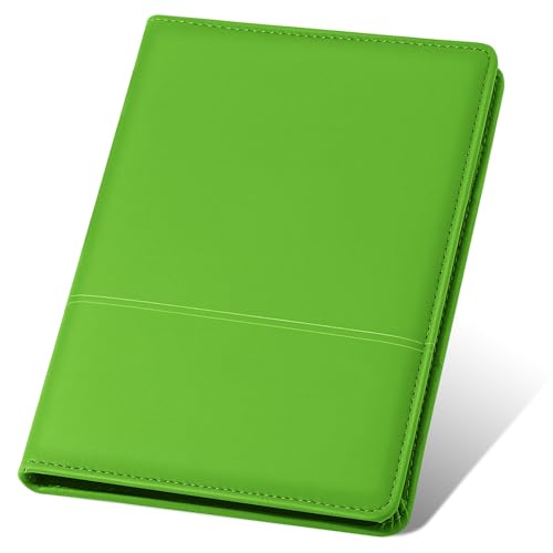 Konper Klassische Padfolio/Junior-Portfolio-Mappe, Business-A5-Ordner, Organizer, Notizblock für Männer und Frauen, 12,7 x 20,3 cm, Schreibblock im Lieferumfang enthalten, Grün Konper Klassische Padfolio/Junior-Portfolio-Mappe, Business-A5-Ordner, Organizer, Notizblock für Männer und Frauen, 12,7 x 20,3 cm, Schreibblock im Lieferumfang enthalten, Grün von Konper