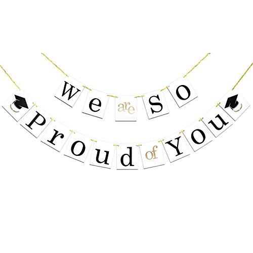 Konsait Glückwunsch Abschluss Deko We Are so Proud of You Girlande Banner Abitur 2025 Deko Graduation Deko Prüfung Bestanden Abschlussfeier Deko Abi 2025 Deko Bachelor Deko Konsait Glückwunsch Abschluss Deko We Are so Proud of You Girlande Banner Abitur 2025 Deko Graduation Deko Prüfung Bestanden Abschlussfeier Deko Abi 2025 Deko Bachelor Deko von Konsait