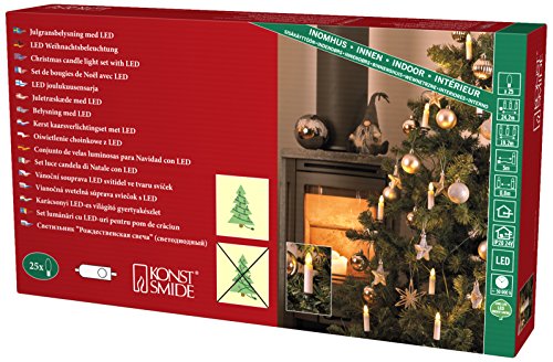 Konstsmide 1004-020 Weihnachtsbaum-Beleuchtung Innen netzbetrieben Anzahl Leuchtmittel 25 LED Warmwe Konstsmide 1004-020 Weihnachtsbaum-Beleuchtung Innen netzbetrieben Anzahl Leuchtmittel 25 LED Warmwe von Konstsmide