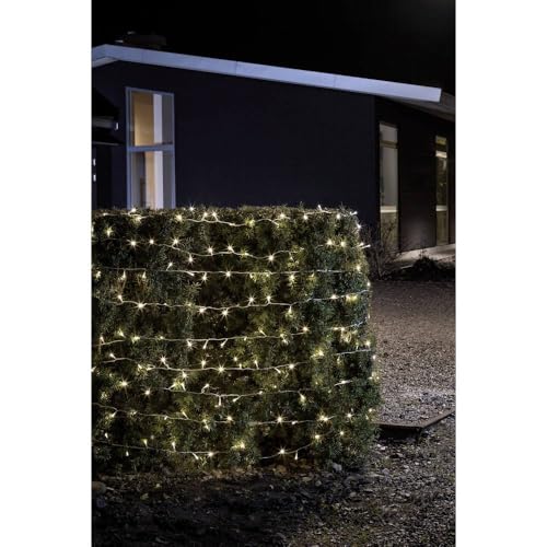 Konstsmide 3730-103 LED Lichterkette / für Außen (IP44) / Batteriebetrieben: 4xD 1.5V (exkl.) / mit Lichtsensor, 6h und 9h Timer / 240 Dioden / transparentes Kabel, weiß Konstsmide 3730-103 LED Lichterkette / für Außen (IP44) / Batteriebetrieben: 4xD 1.5V (exkl.) / mit Lichtsensor, 6h und 9h Timer / 240 Dioden / transparentes Kabel, weiß von Konstsmide