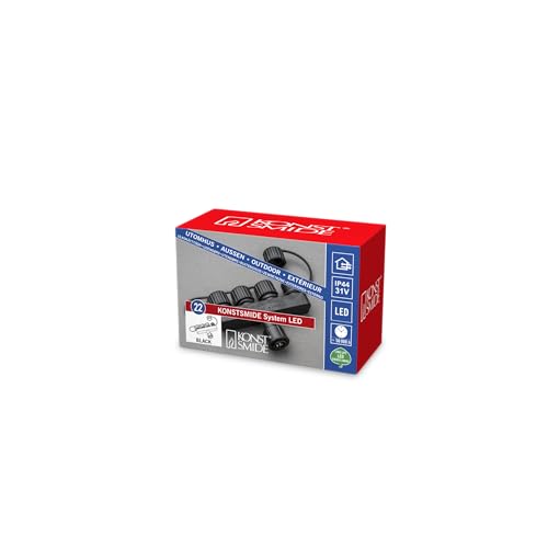 Konstsmide 4803-000 LED-Systemsplitter, Kunststoff, 0 W, 0 W, Schwarz, 2 x 10,5 x 7,5 cm Konstsmide 4803-000 LED-Systemsplitter, Kunststoff, 0 W, 0 W, Schwarz, 2 x 10,5 x 7,5 cm von Konstsmide
