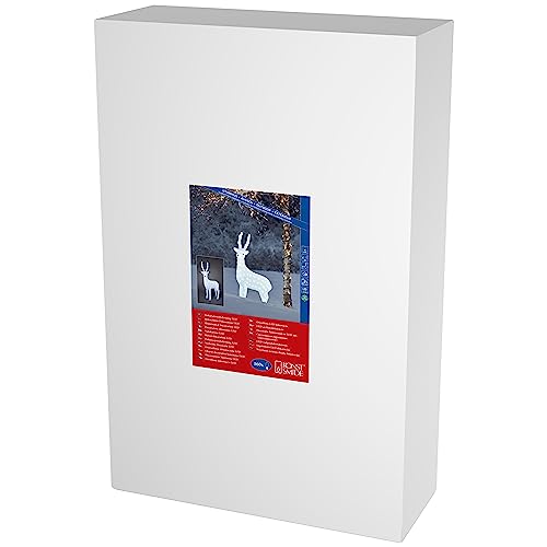 Konstsmide LED Acryl Rentier, weiblich, 160 kalt weiße Dioden, 24V Außentrafo, transparentes Kabel - 6168-203 Konstsmide LED Acryl Rentier, weiblich, 160 kalt weiße Dioden, 24V Außentrafo, transparentes Kabel - 6168-203 von Konstsmide