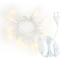 Konstsmide LED Mini Lichterkette mit Schalter, 20 warmweiße Dioden von Konstsmide