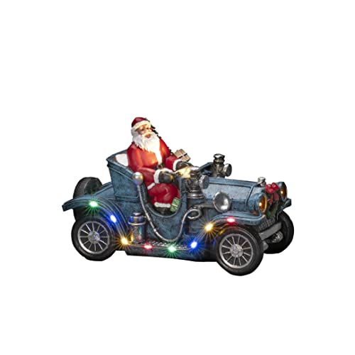 Konstsmide LED Weihnachtsmann im Auto, 11 bunte Dioden, batteriebetrieben, Innen - 4239-000, Bunt Konstsmide LED Weihnachtsmann im Auto, 11 bunte Dioden, batteriebetrieben, Innen - 4239-000, Bunt von Konstsmide