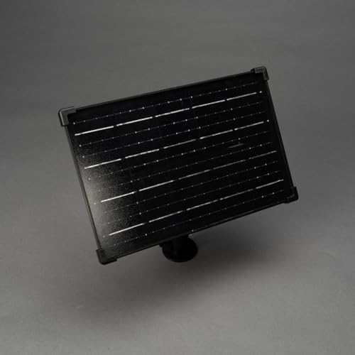 Konstsmide Solar-Batteriebox, groß, bis max. 600 LEDs, mit Lichtsensor, Timer, Dimmer und Multifunktion, inkl. Fernbedienung, USB Kabel und Verteilerkabel, Außen - 3786-000 von Konstsmide