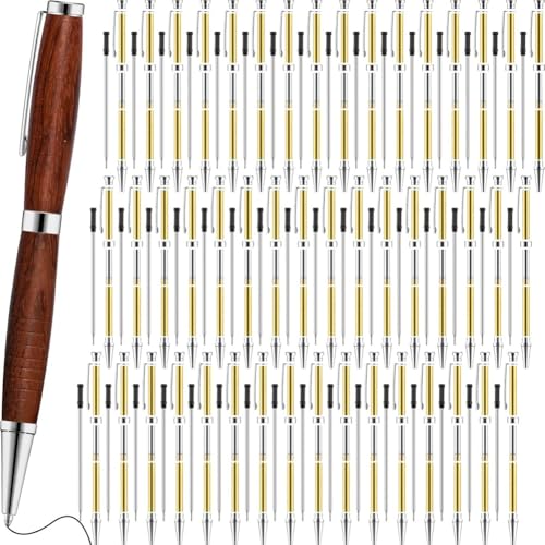Koolenry 48 Stk. -Drehkugelschreiber-Set 7mm Slim Kugelschreiber-Set Drehkugelschreiber-Set DIY Kupferkugelschreiber-Herstellung Büromaterialien B Koolenry 48 Stk. -Drehkugelschreiber-Set 7mm Slim Kugelschreiber-Set Drehkugelschreiber-Set DIY Kupferkugelschreiber-Herstellung Büromaterialien B von Koolenry