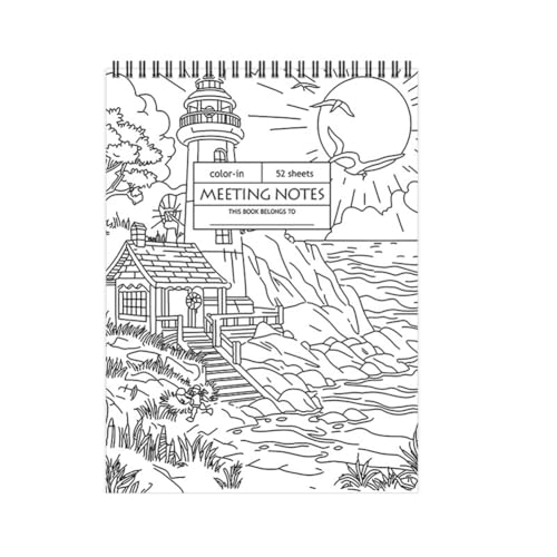 Koolenry 52 Blätter Blumenfärbung Notizbuch Populäres Farbton mit Heißem Neuer Produkt C. von Koolenry