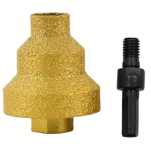 Koolenry Diamond Lilling Cone Reamer Drill -Bit -Set -20/35/50 -mm -Größen, Umfasst M10 -Adapter, für Mauerwerk, Marmorbohrungen, Trimmen Koolenry Diamond Lilling Cone Reamer Drill -Bit -Set -20/35/50 -mm -Größen, Umfasst M10 -Adapter, für Mauerwerk, Marmorbohrungen, Trimmen von Koolenry