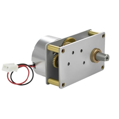 Koolenry Miniatur Gebürstet DC Motor 4142-300 3V Slow Getriebe Kleiner Motor mit Geschwindigkeitsregulierung 55 U/Min Koolenry Miniatur Gebürstet DC Motor 4142-300 3V Slow Getriebe Kleiner Motor mit Geschwindigkeitsregulierung 55 U/Min von Koolenry