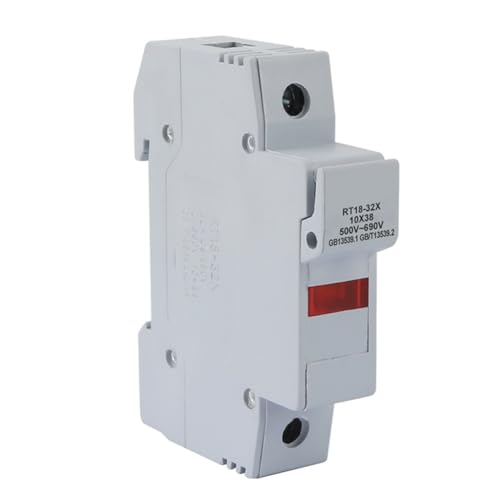 Koolenry RT18-32X Sicherungshalter AC 380V 32A 1-Polig 10x38mm Hutschienenmontage Sicherungshalter-Basis Koolenry RT18-32X Sicherungshalter AC 380V 32A 1-Polig 10x38mm Hutschienenmontage Sicherungshalter-Basis von Koolenry