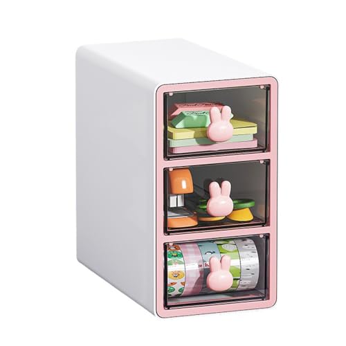 Jumuao Aufbewahrungsbox mit 9 Schubfächern aus Kunststoff,Desktop Sortierkasten,Sortierboxen Kleinteilemagazin,Schubladenbox Desktop Aufbewahrung Organizer für Kosmetik Schmuck Schreibwaren (Rosa-S) Jumuao Aufbewahrungsbox mit 9 Schubfächern aus Kunststoff,Desktop Sortierkasten,Sortierboxen Kleinteilemagazin,Schubladenbox Desktop Aufbewahrung Organizer für Kosmetik Schmuck Schreibwaren (Rosa-S) von Koomuao
