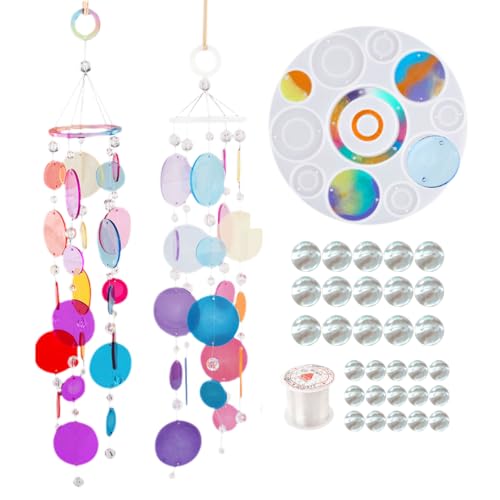 Koonafy 32 Pcs Silikonformen Epoxidharz Formen,Resin Silikonform Gießharz,Harz Gießen Schmuck Set,Resin Molds für Anhänger,Windspiele, DIY Kunsthandwerk Koonafy 32 Pcs Silikonformen Epoxidharz Formen,Resin Silikonform Gießharz,Harz Gießen Schmuck Set,Resin Molds für Anhänger,Windspiele, DIY Kunsthandwerk von Koonafy