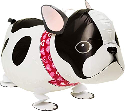 Kopper-24 Airwalker Ballon Bulldogge Hund - laufendender Hunde Luftballon Tier Helium Walking Folienballon Deko für Kinder Geburtstag Party Hochzeit Kinder Geschenk JGA Dekoration Tierballons Laufen Kopper-24 Airwalker Ballon Bulldogge Hund - laufendender Hunde Luftballon Tier Helium Walking Folienballon Deko für Kinder Geburtstag Party Hochzeit Kinder Geschenk JGA Dekoration Tierballons Laufen von Kopper-24