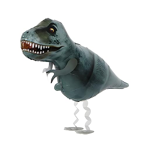 Kopper-24 Airwalker Ballon Dinosaurier grau - laufendender Tier Luftballon Helium Walking Folienballon Deko für Kinder Geburtstag Party Hochzeit Kinder Geschenk JGA Dekoration Tierballons Laufen Kopper-24 Airwalker Ballon Dinosaurier grau - laufendender Tier Luftballon Helium Walking Folienballon Deko für Kinder Geburtstag Party Hochzeit Kinder Geschenk JGA Dekoration Tierballons Laufen von Kopper-24