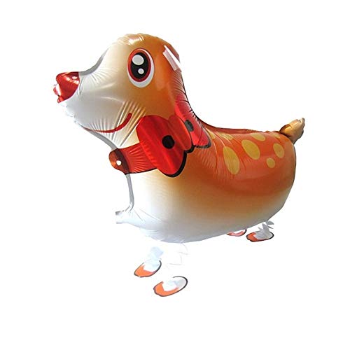 Kopper-24 Airwalker Ballon Hund 1 - laufendender Hunde Luftballon Tier Helium Walking Folienballon Deko für Kinder Geburtstag Party Hochzeit Kinder Geschenk JGA Dekoration Tierballons Laufen Kopper-24 Airwalker Ballon Hund 1 - laufendender Hunde Luftballon Tier Helium Walking Folienballon Deko für Kinder Geburtstag Party Hochzeit Kinder Geschenk JGA Dekoration Tierballons Laufen von Kopper-24