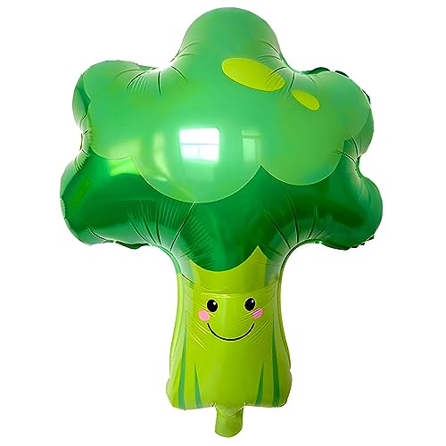 Riesiger Folienballon in Brokkoli-Form, Perfekt für Food-Themenpartys, Kindergeburtstage, Gesundheitsbewusste, Vegetarier und Veganer, Langlebig und Wiederverwendbar, ca. 54 * 76 cm Riesiger Folienballon in Brokkoli-Form, Perfekt für Food-Themenpartys, Kindergeburtstage, Gesundheitsbewusste, Vegetarier und Veganer, Langlebig und Wiederverwendbar, ca. 54 * 76 cm von Kopper-24