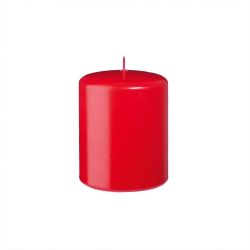 Stumpen-Kerze rot 10x8cm von Kopschitz