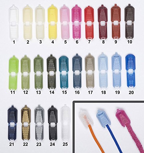 15 Stück Kordelenden für 6 mm Kordel / #21 / Farbe: 06 15 Stück Kordelenden für 6 mm Kordel / #21 / Farbe: 06 von Kordelenden / Kordelende