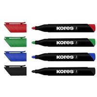 Kores® ECO XP1 Permanentmarker farbsortiert 3,0 mm, 4 St. von Kores®