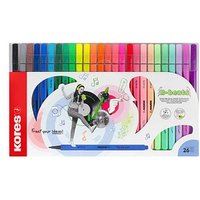 Kores® K Beats Filzstifte farbsortiert, 26 St. von Kores®