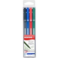 Kores® K- Fineliner farbsortiert 0,4 mm, 4 St. von Kores®